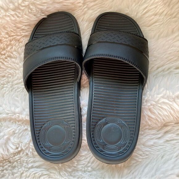 Sandalboyz Black Slides US Size 6 EUC - Picture 7 of 11